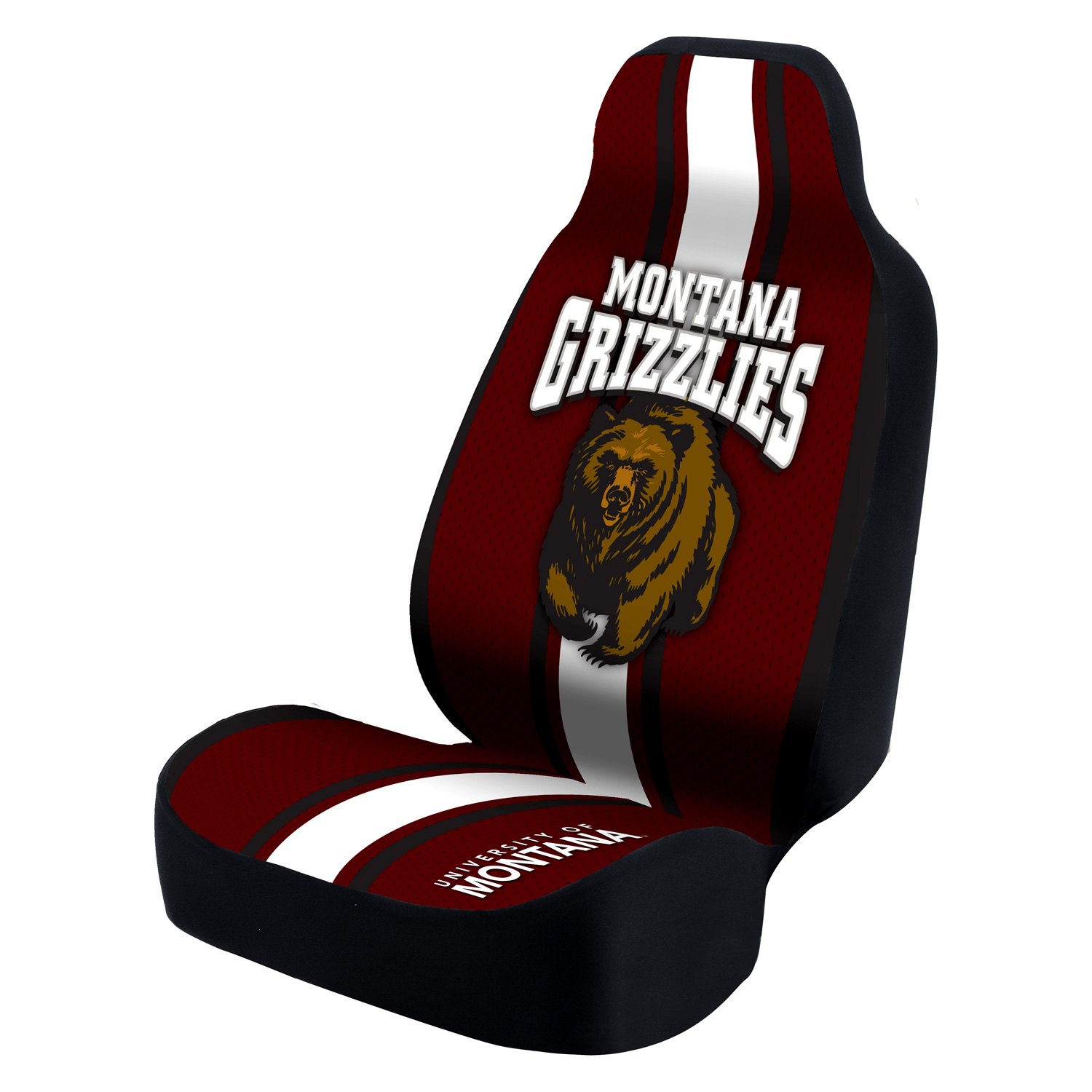 Coverking® USCSELA043 Collegiate Seat Cover (Montana Logos and Colors)
