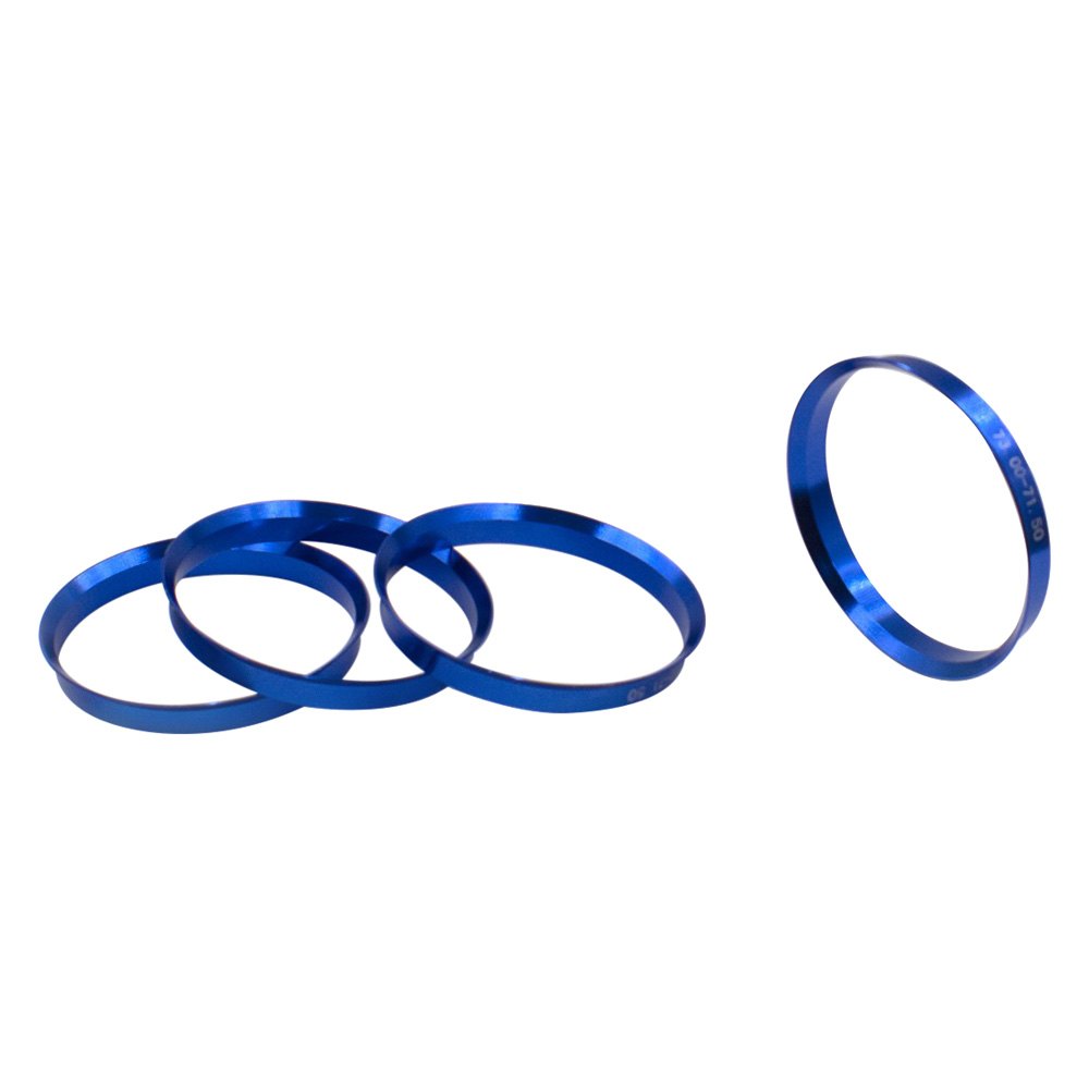 Coyote Accessories® 736390M Blue Metal Hub Centric Ring Set