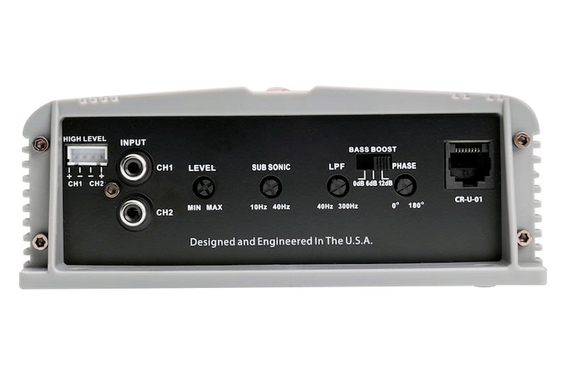Crunch® SA1100.1 Smash Series 1100W Mono Class AB Amplifier
