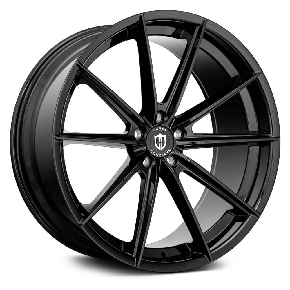 CURVA® CFF46 Wheels - Gloss Black Rims