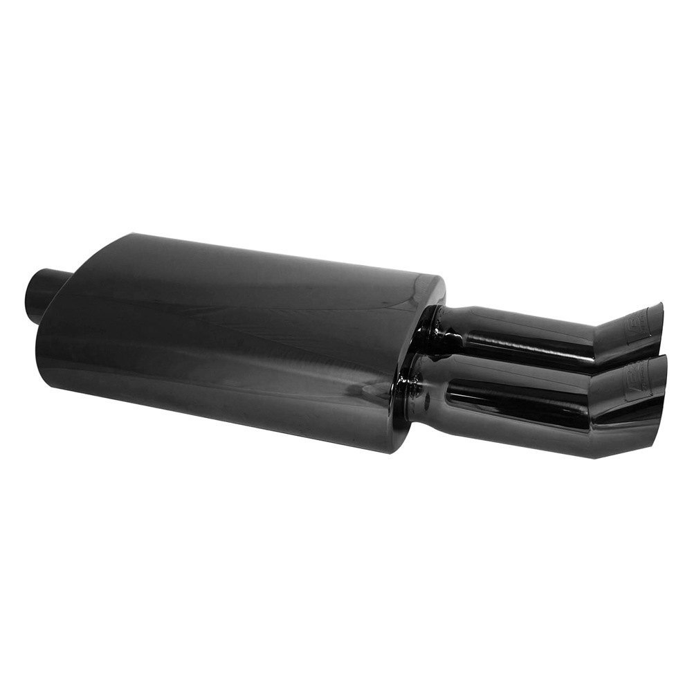 DC Sports® Omega 304 SS Black Exhaust Muffler