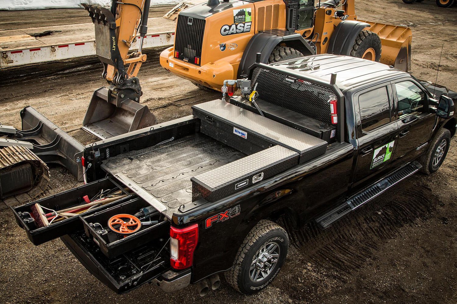 DECKED ® MF4 - Midsize Truck Bed Storage System.