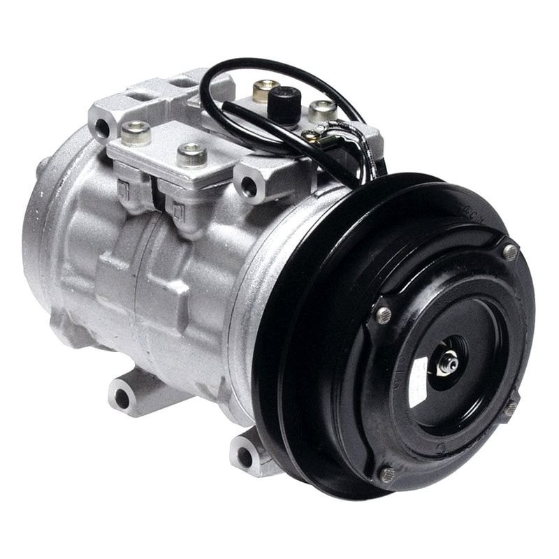 Denso® 4710124 Remanufactured A/C Compressor with Clutch