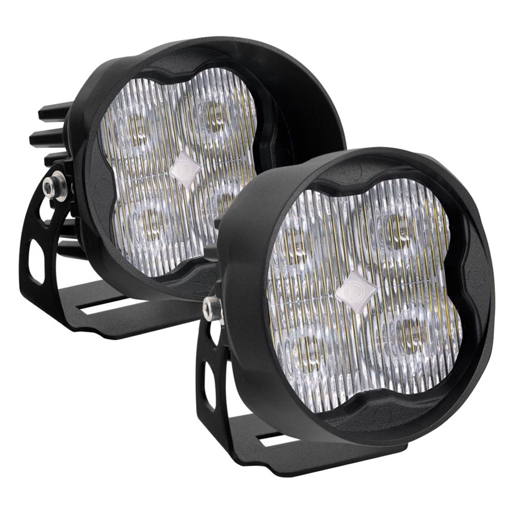 Diode Dynamics® DD6975P Stage Max Series Angled SAE 3" 2x38.5W Square