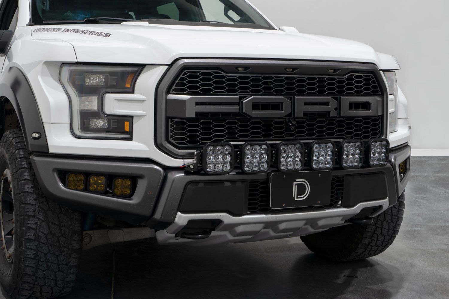 Diode Dynamics® Ford F150 Raptor 2017 Grille Mounted CrossLink Sport