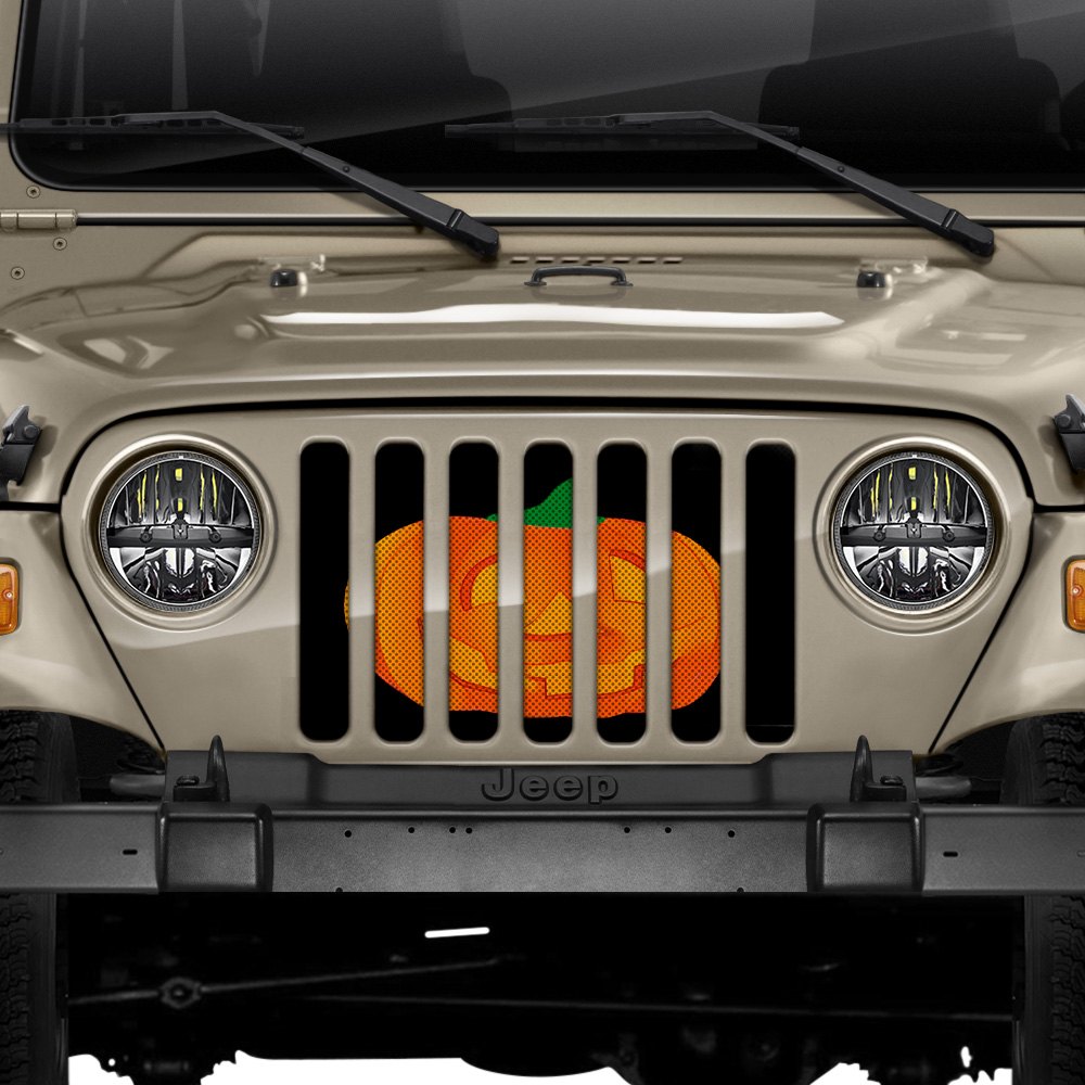 Dirty Acres® - Jeep TJ (Canadian-market Wrangler) 1997 1-Pc Holiday Style  Perforated Main Grille