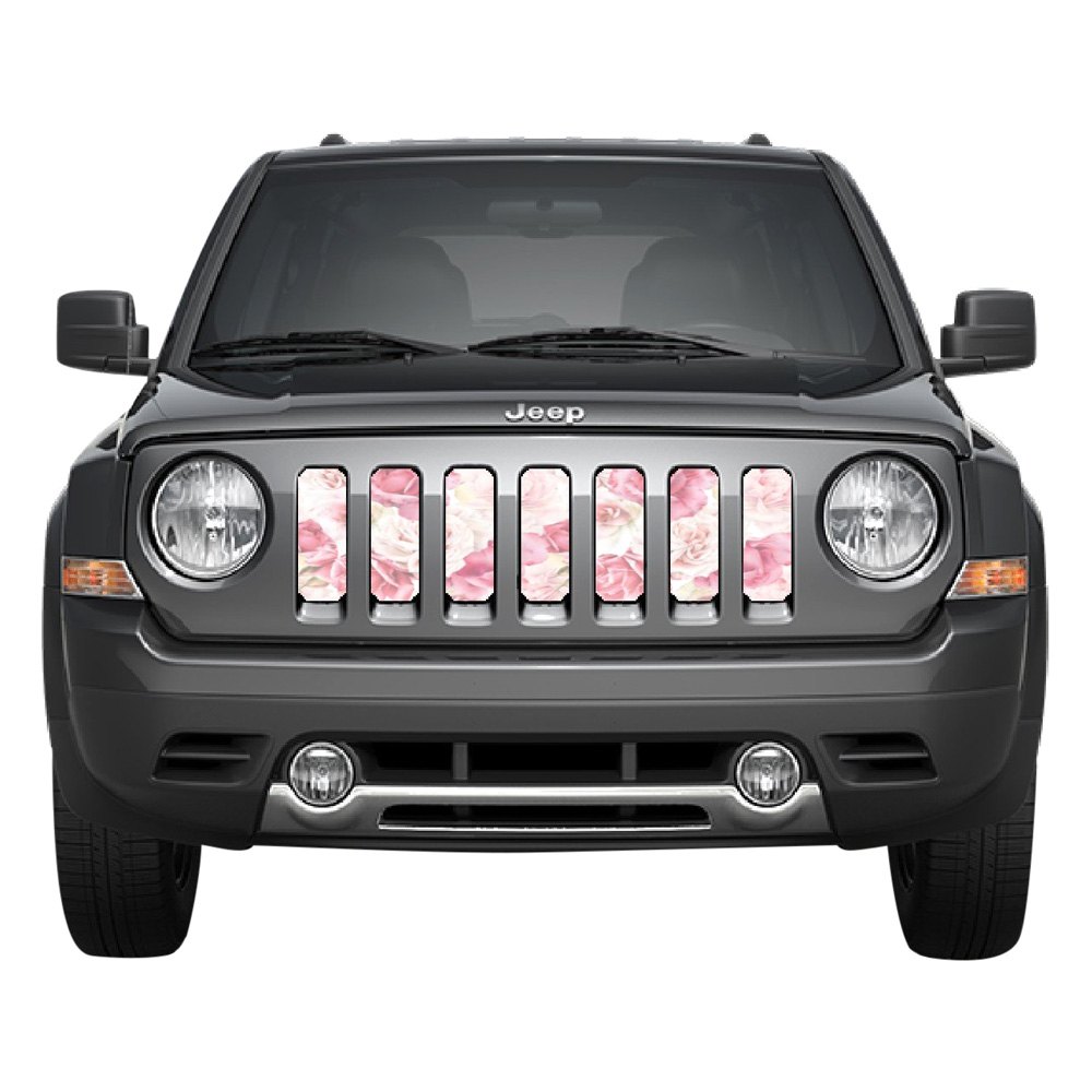 Dirty Acres® - Jeep Renegade 2017 1-Pc Romantic Style Perforated Main Grille