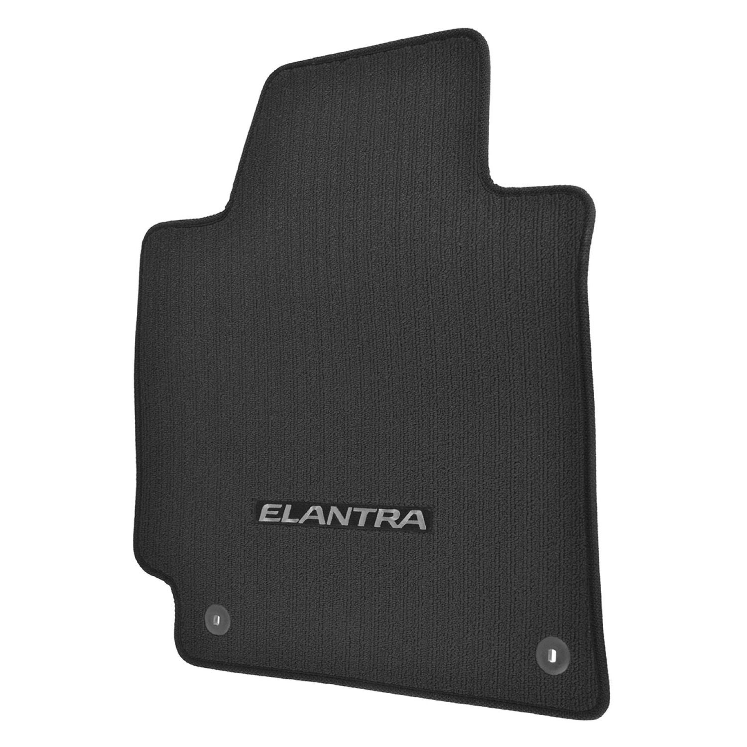 DIY Solutions® RES00715 1st & 2nd Row Black Carpet Floor Mat Set