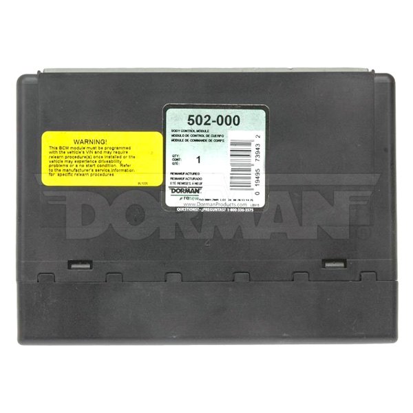 Dorman 502-000 Remanufactured Body Control Module for Select Cadillac/Chevrolet/GMC Models 