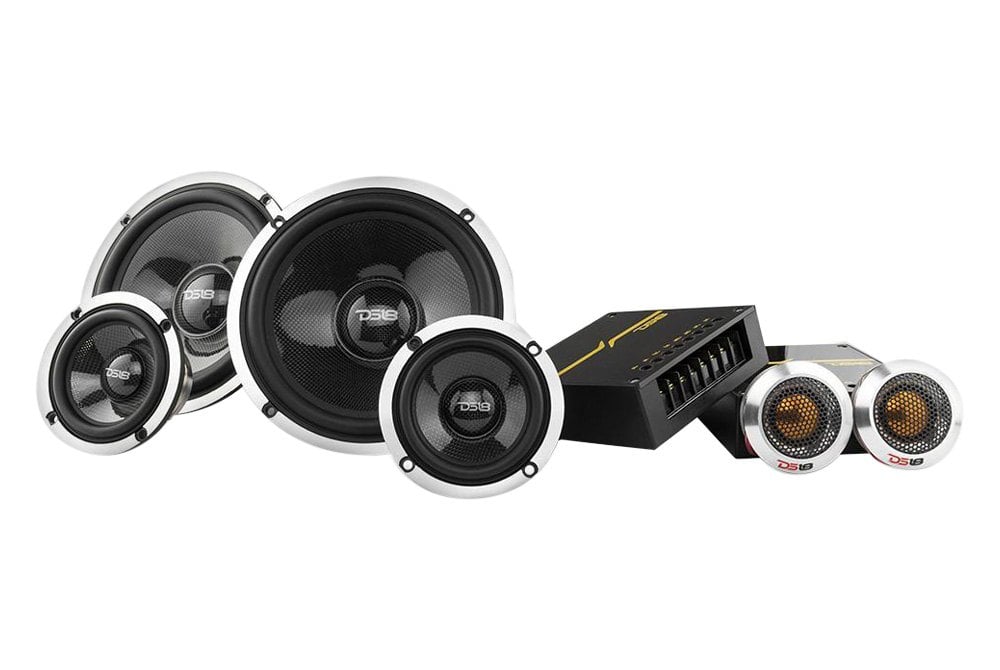 DS18® DX3N Deluxe Series 61/2" 3Way 580W Component Speakers