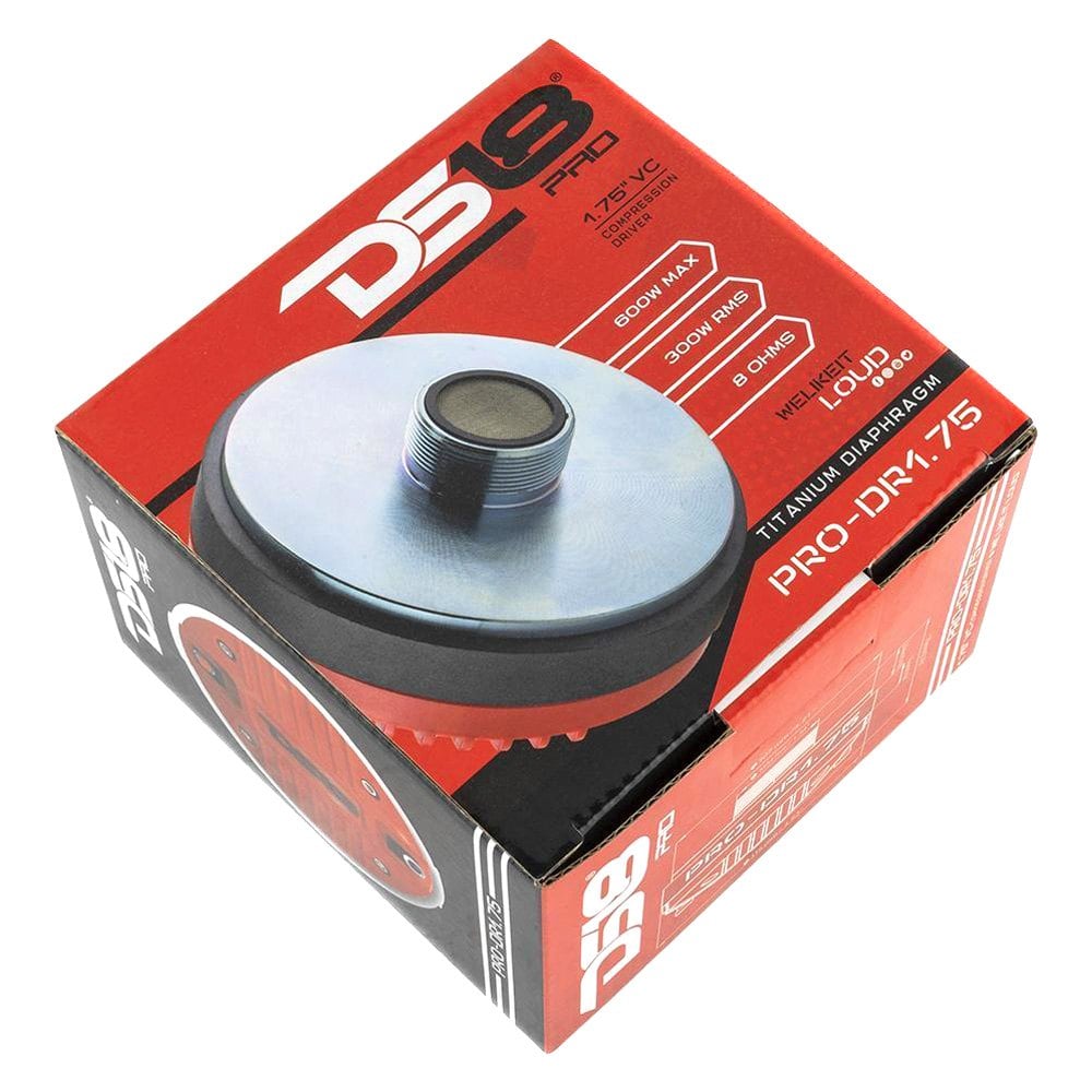 DS18® PRODR1.75 Pro Series 1" 300W Twist On Compression Driver with