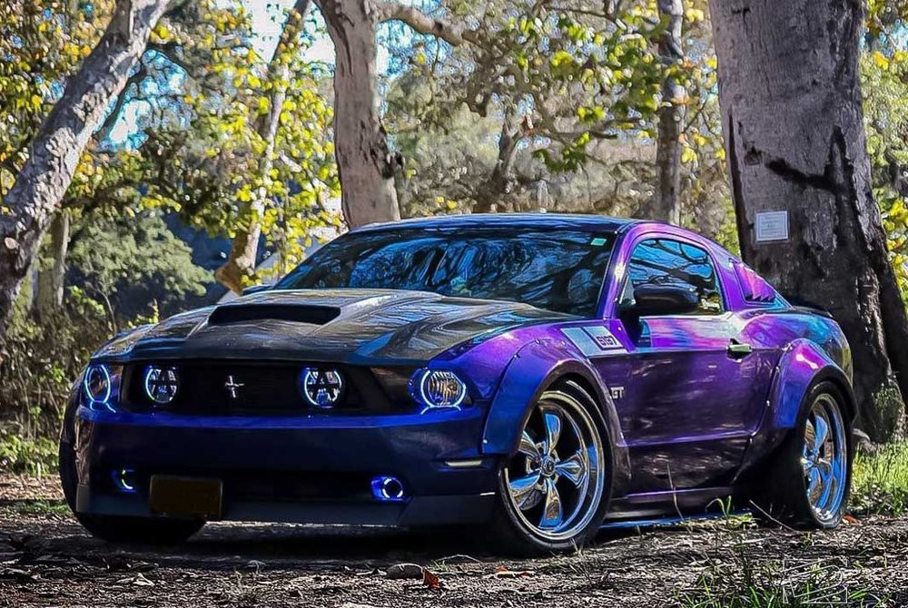 Duraflex® 112623 - Circuit Style 75mm Fiberglass Front Fender Flares ...