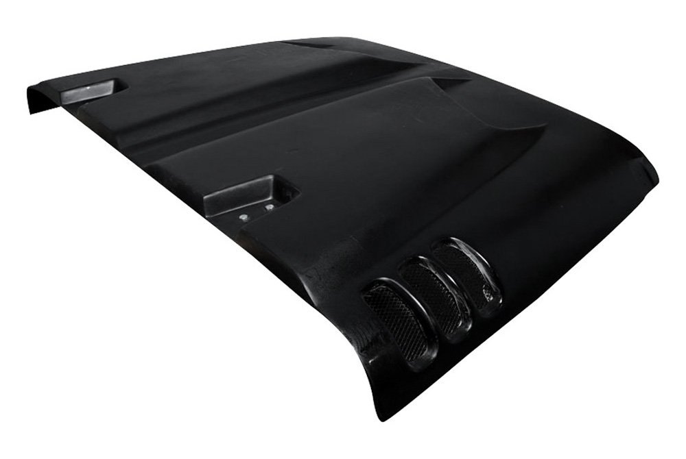 CLADDA☆HOOD SHAPE OPS Duraflex® 116895 - Rage Style Fiberglass Hood (Unpainted)