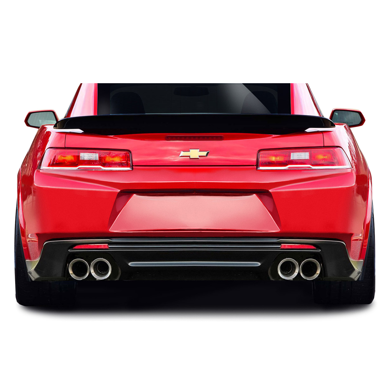 Duraflex® 119704 - ZL1 V2 Style Fiberglass Rear Bumper (Unpainted)