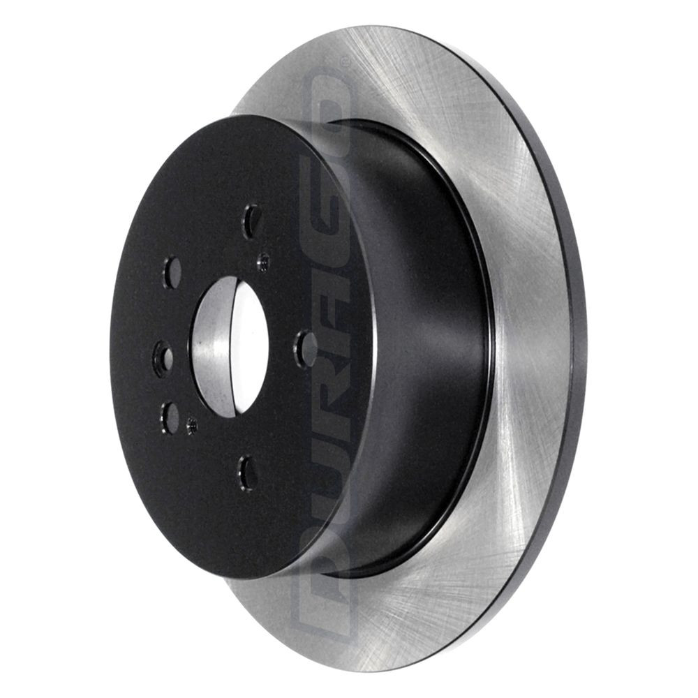 DuraGo® BR900760-02 - Electrophoretic Coated Plain Solid Rear Brake Rotor