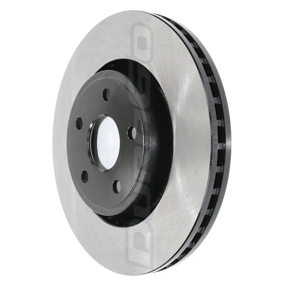 For Ford F-150 Heritage 04 Electrophoretic Coated Plain Vented Front Brake Rotor - View #10