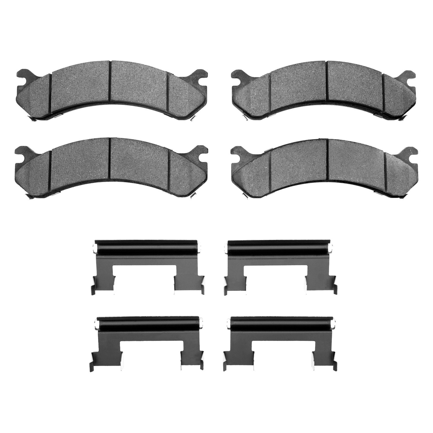 DFC® Chevy Silverado 2500 2001 3000 SemiMetallic Front Disc Brake Pads