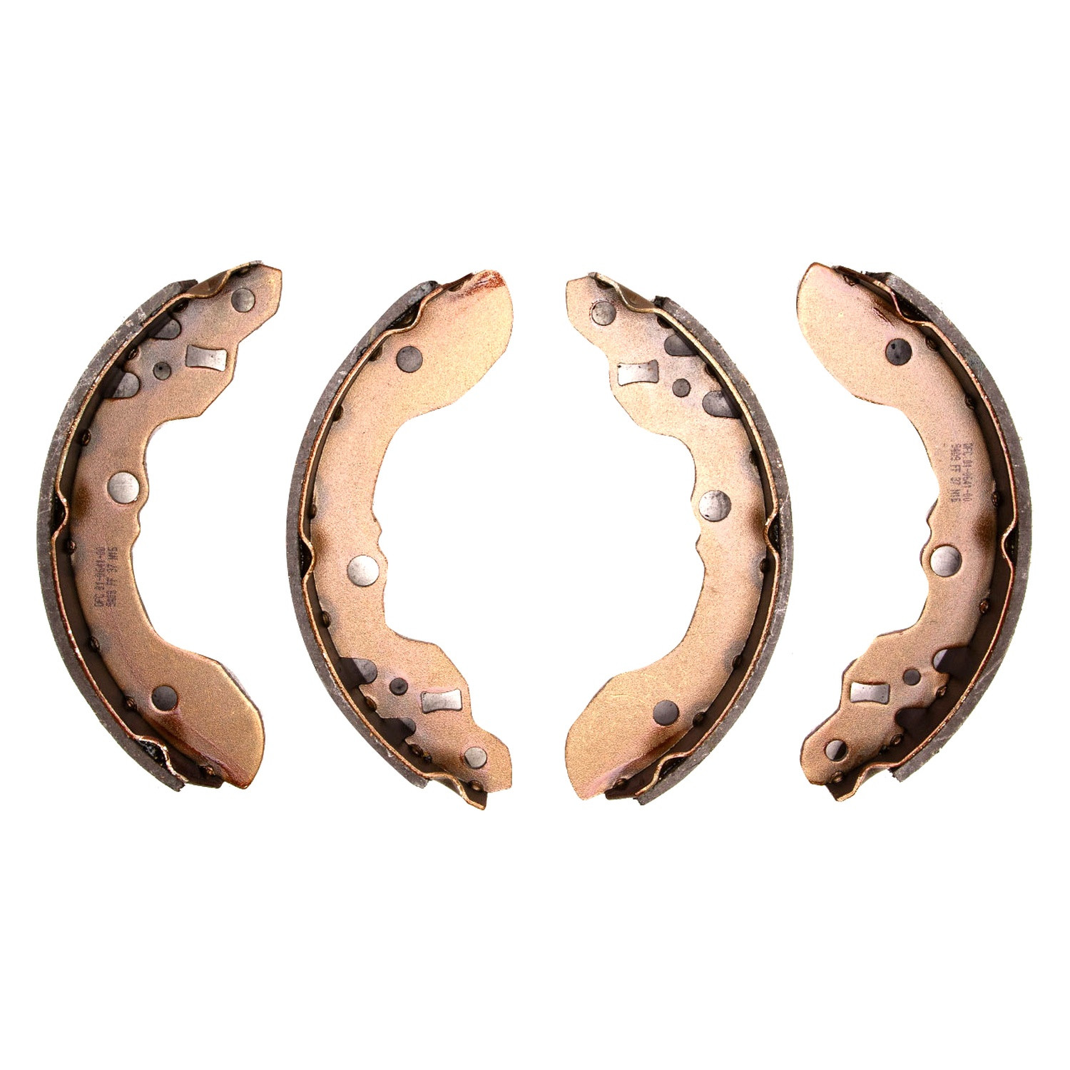 Dynamic Friction 1901-0804-00 Rearcompany True-Arc Brake Shoes