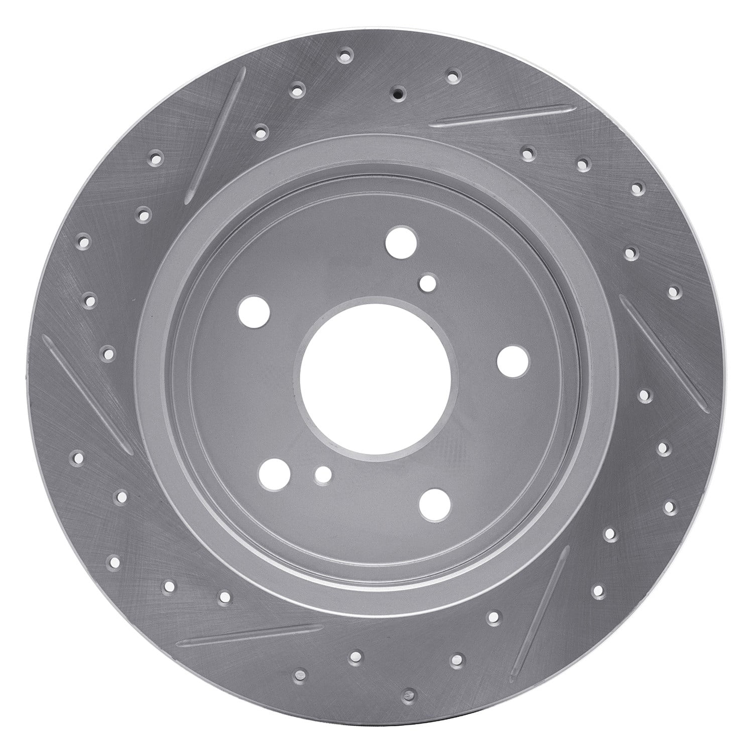 Dynamic Friction Company® 830-01006R - Drilled and Slotted Rear ...