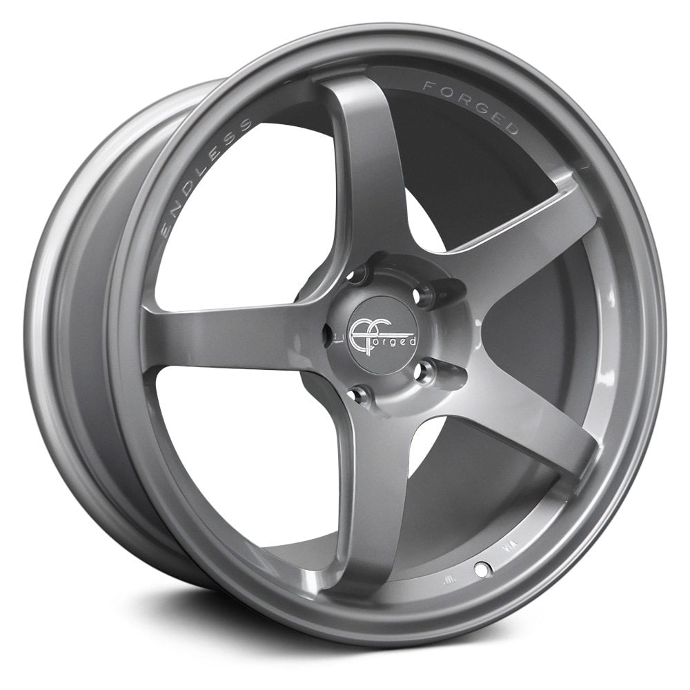 ENDLESS FORGED® F01 Wheels - Satin Silver Rims