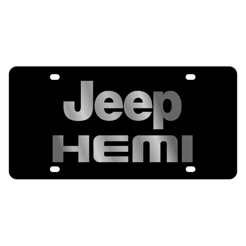 Eurosport Daytona Jeep HEMI License Plate