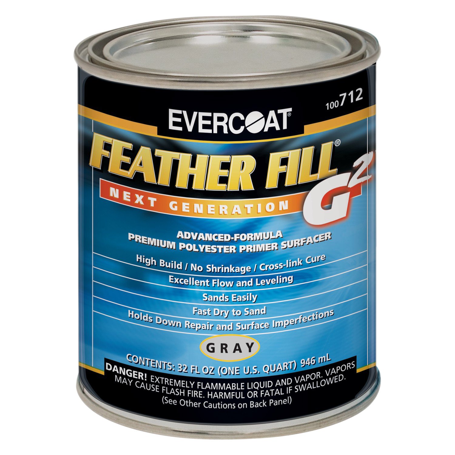 Evercoat ® - FEATHER FILL G2 ™ Premium Spray-On Polyester Primer Surfacer.