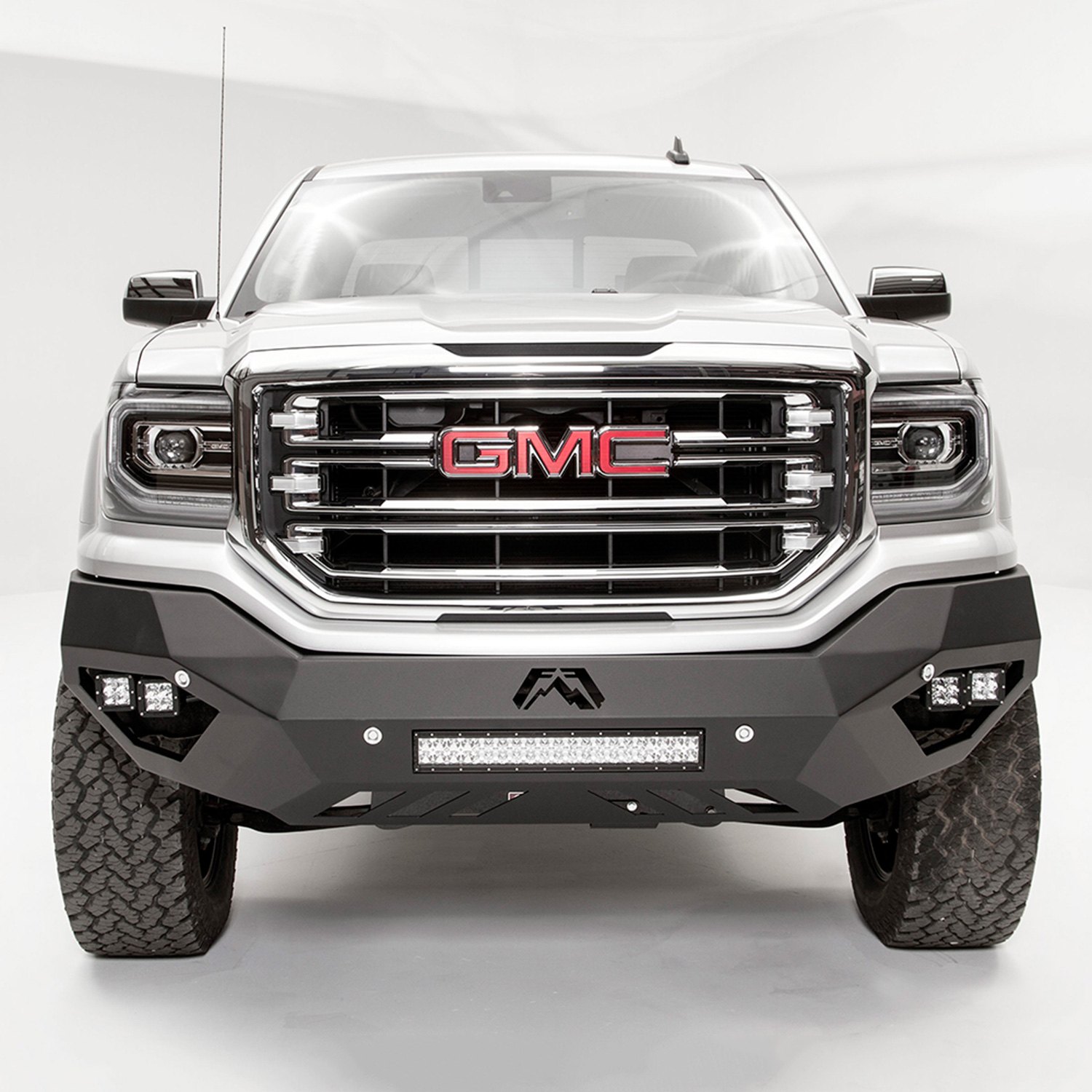 Fab Fours® Gmc Sierra With Front Parking Assist Sensors 2016 Vengeance Full Width Blacked 1698