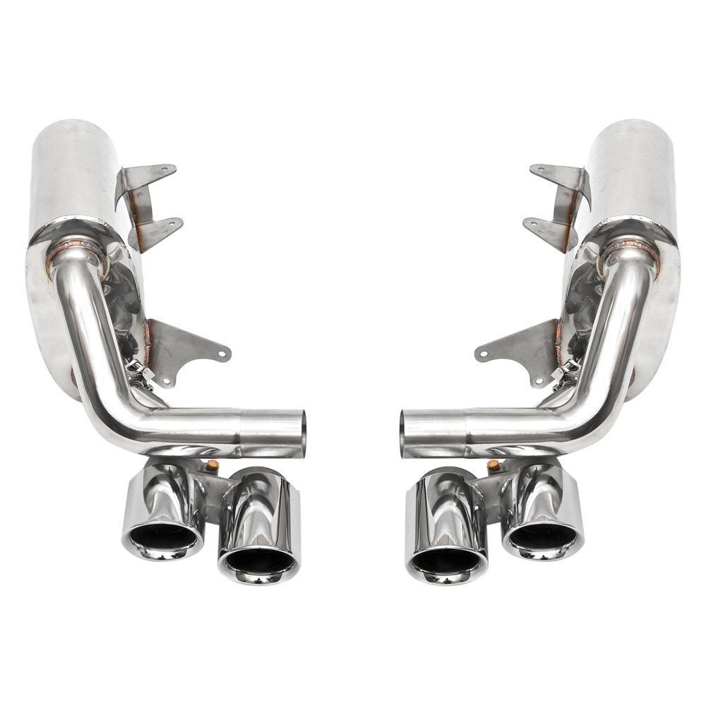 Port side exhaust. Fabspeed Intake 991. Side Exhaust