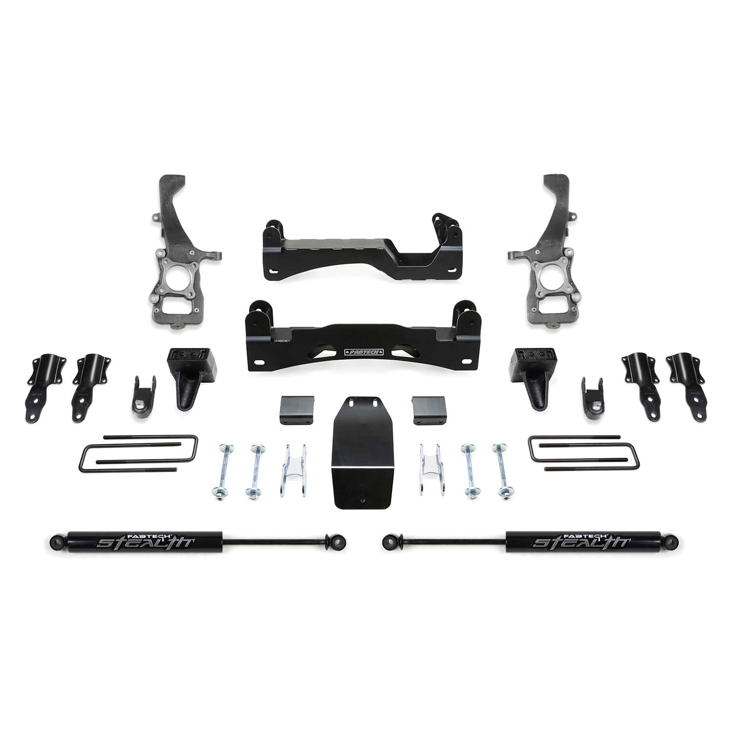 Fabtech® K2371M 6" Basic Front and Rear Suspension Lift Kit