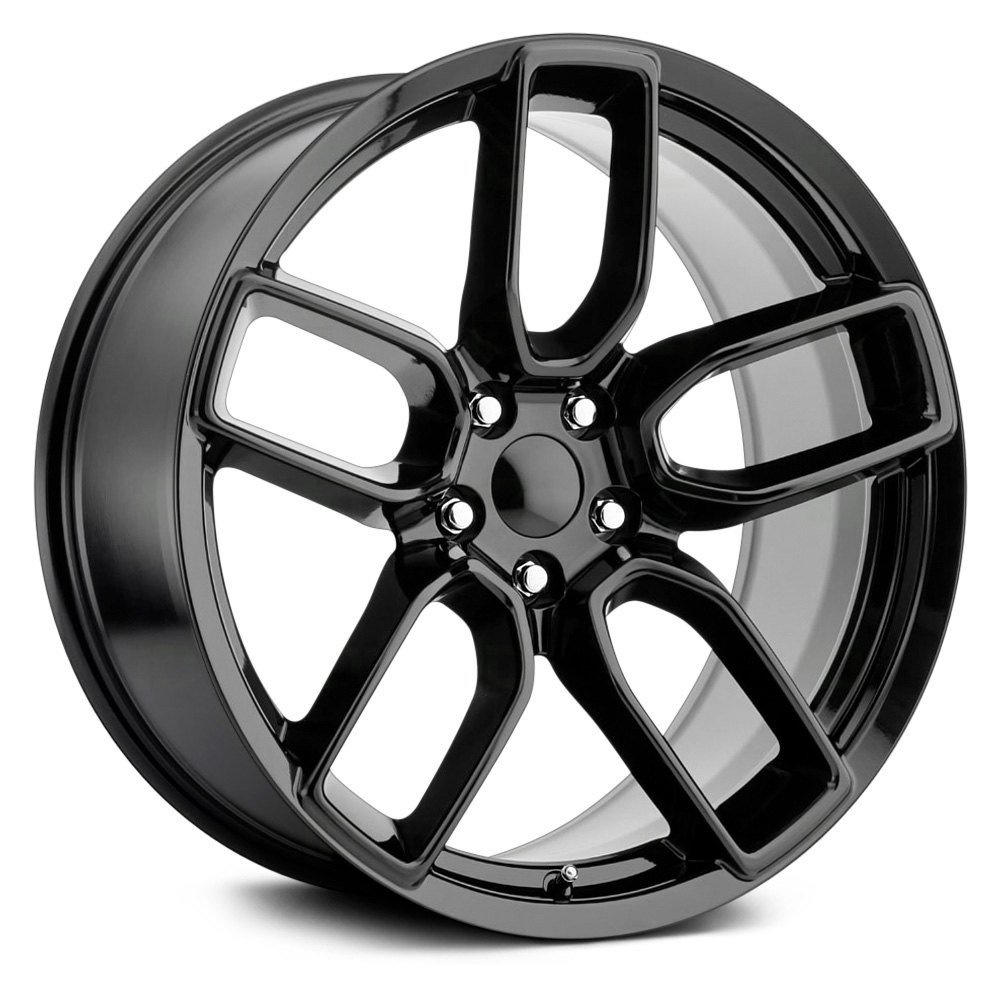 FACTORY REPRODUCTIONS® FR 74 Wheels - Gloss Black Rims