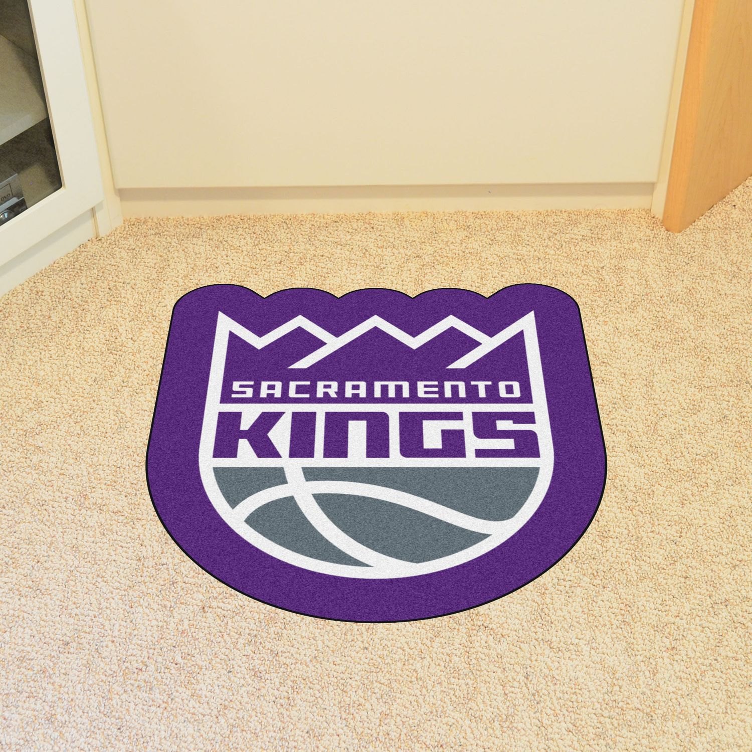 FanMats® 21356 - Sacramento Kings 36" x 48" Mascot Floor Mat with