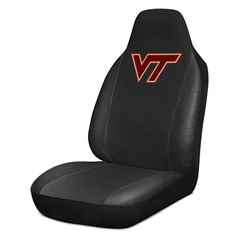 FANMATS NCAA Virginia Tech Hokies Polyester Seat Cover 15104 