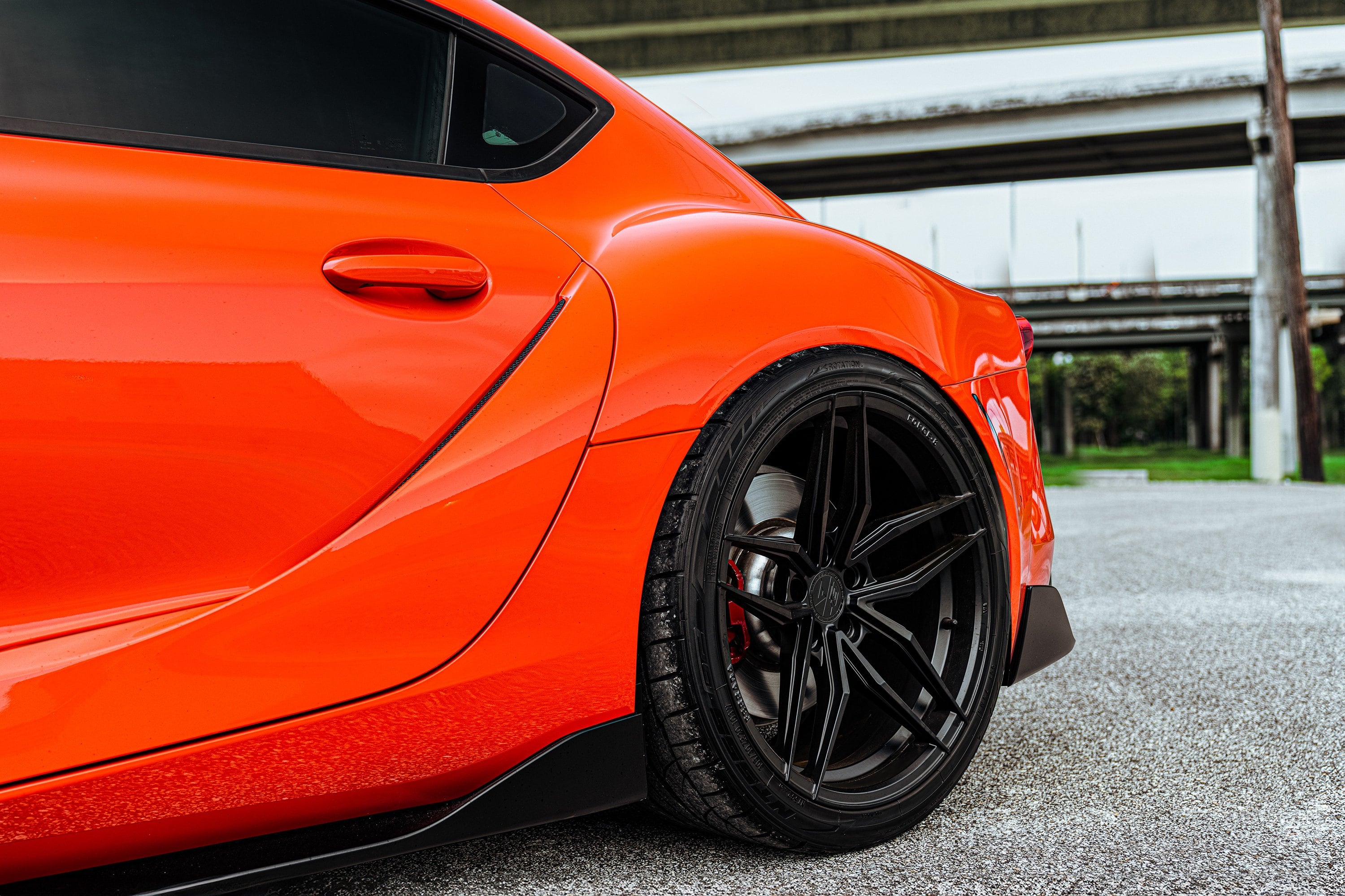 FERRADA® FORGE-8 FR5 Wheels - Matte Black Rims