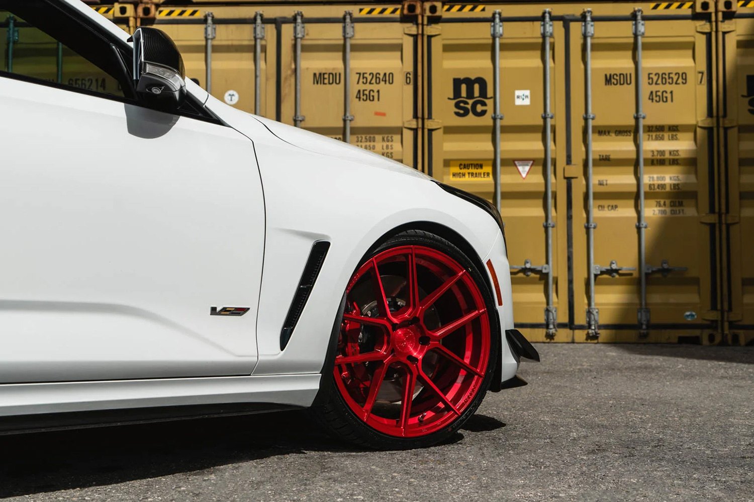 FERRADA® FORGE-8 FR7 Wheels - Brushed Rouge Rims