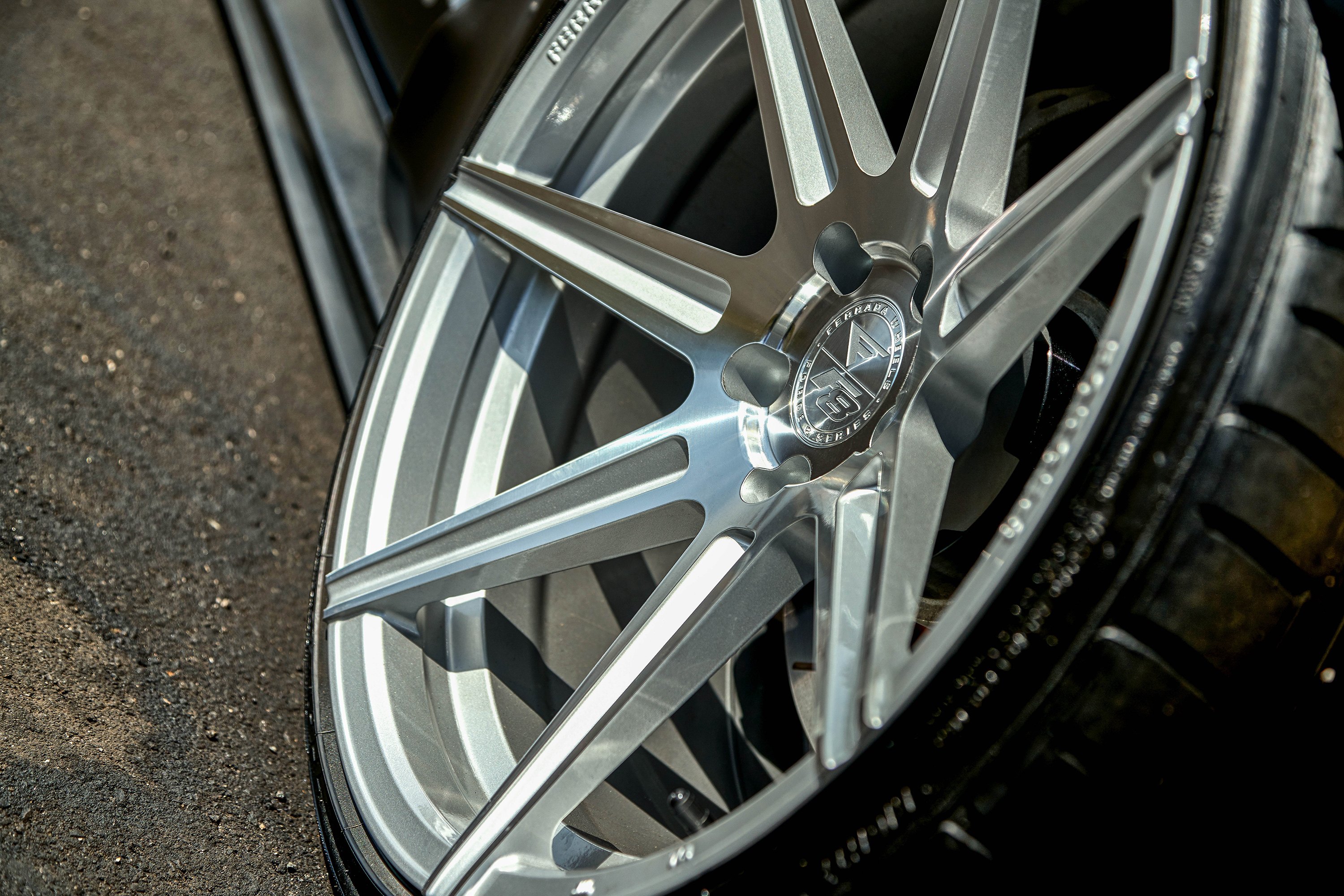 FERRADA® FORGE-8 FR7 Wheels - Machined Silver Rims