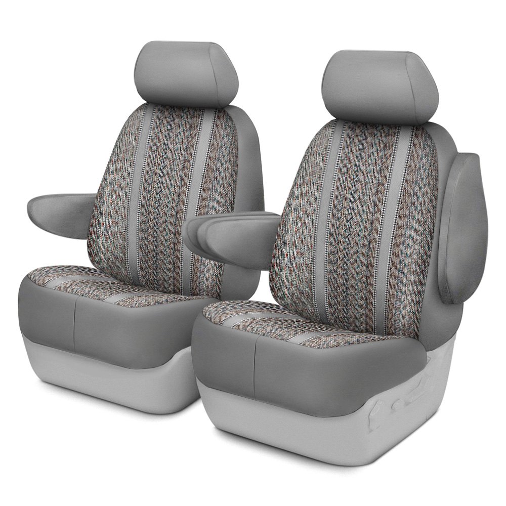 Front Split Seat 40/20/40/Saddle Blanket Fia TRS49-34 GRAY TRS40 Solid Wrangler Solid Gray Seat Cover