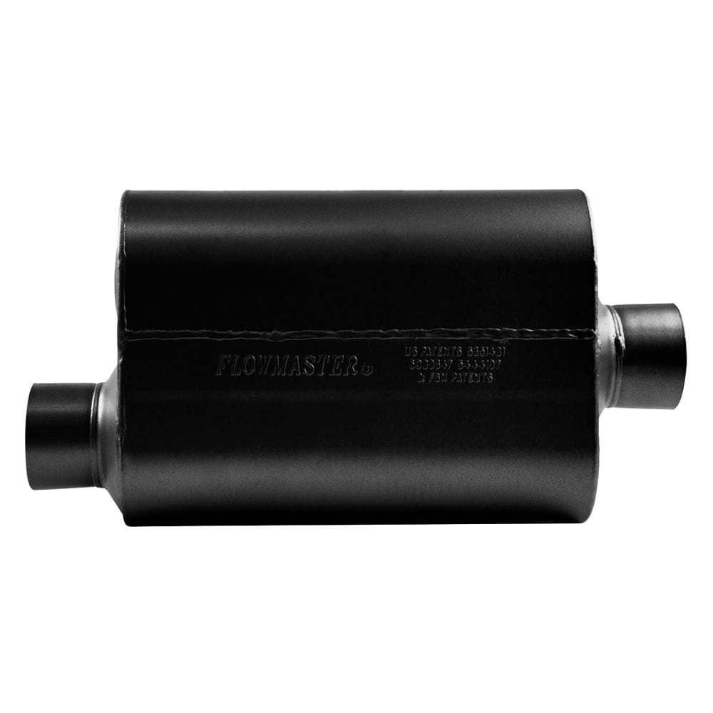 Flowmaster Super 40 Series Muffler - Chambered Design With Deep Aggressive Sound