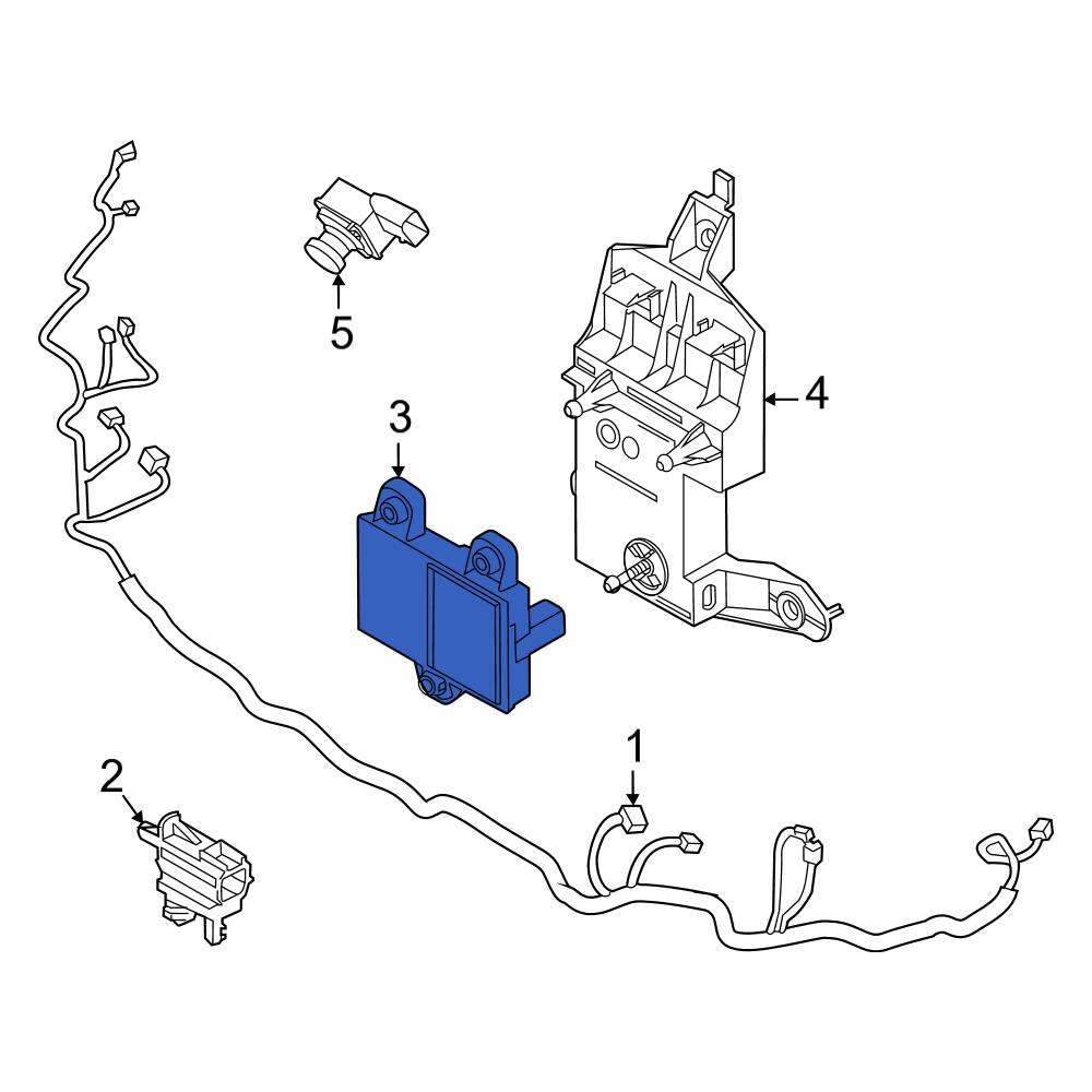 Ford OE LB5Z9E731AB - Front Cruise Control Distance Sensor