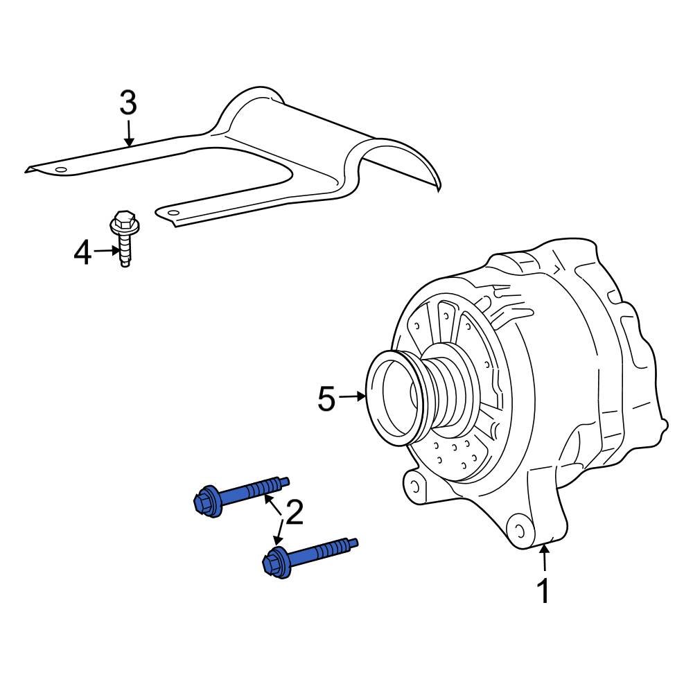 Ford OE N811268S437 Alternator Bracket Bolt