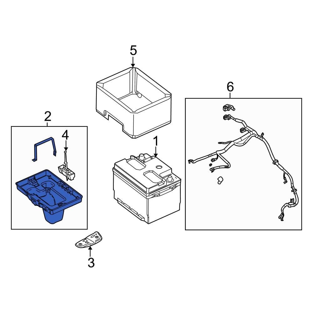 Ford OE AR3Z10732B - Battery Tray