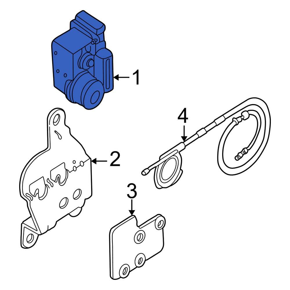 Ford OE YS4Z9C735BA Cruise Control Servo