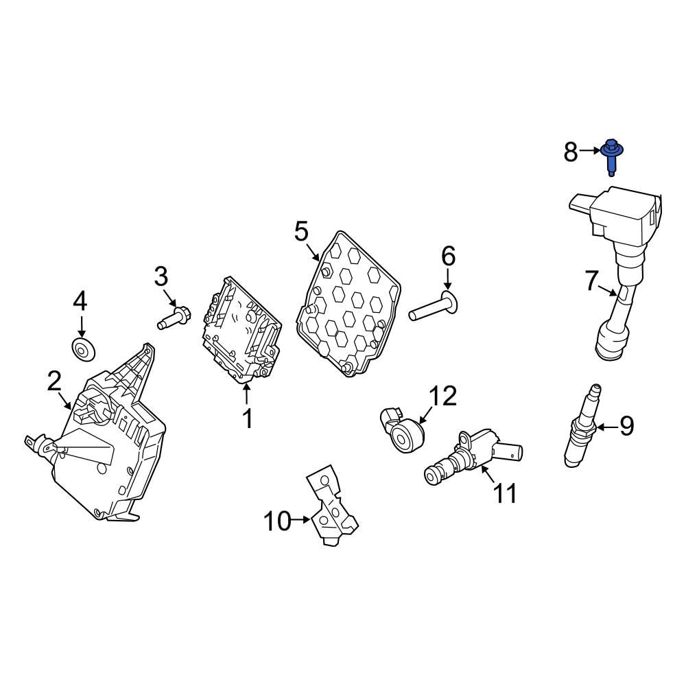 Ford OE W716607S437 Ignition Coil Bolt