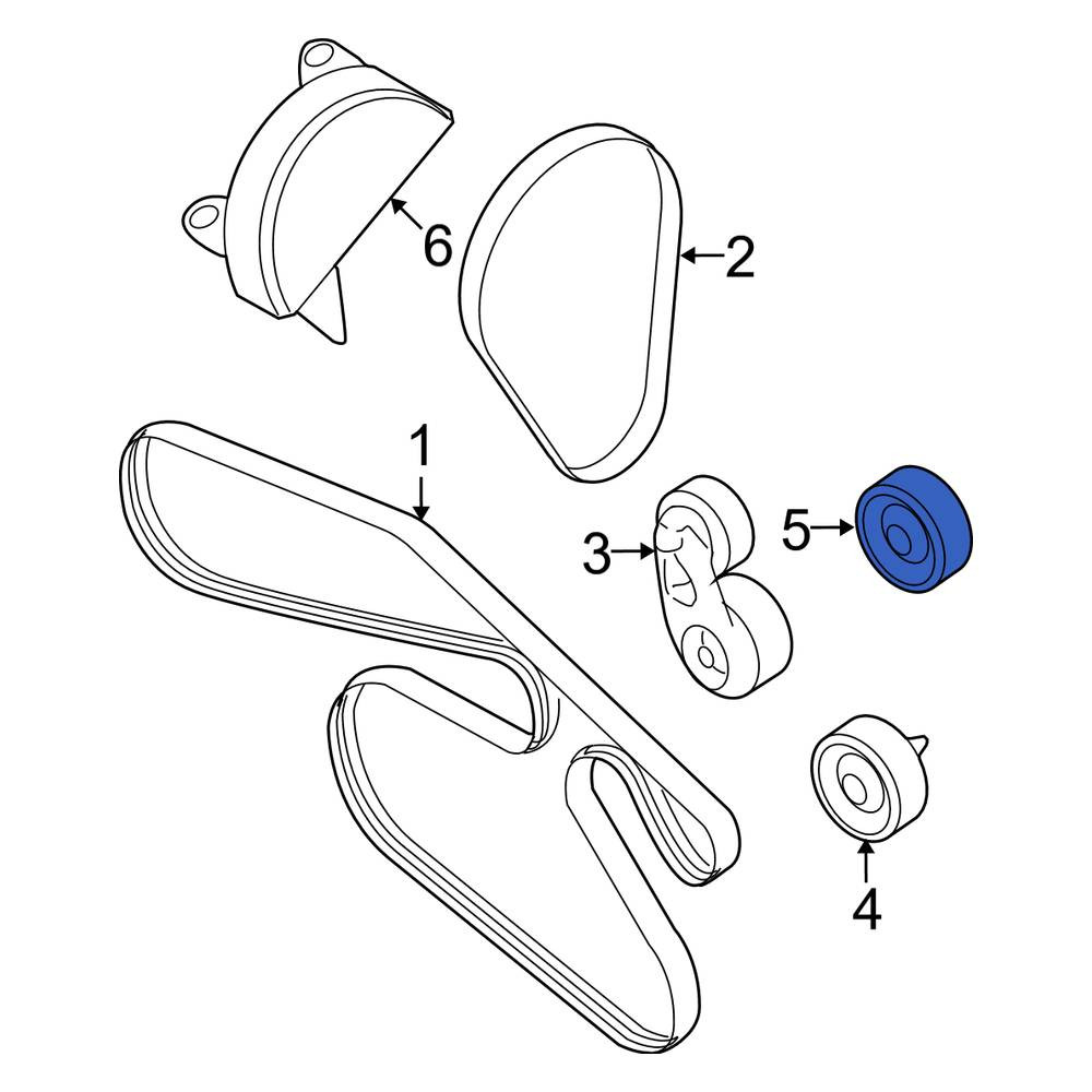 2006 ford fusion belt diagram