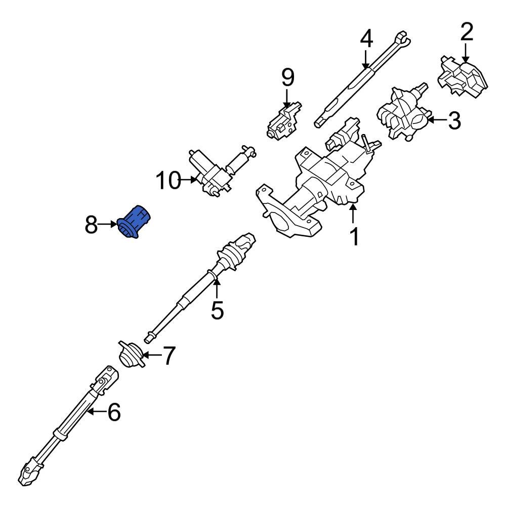 Ford OE 9L3Z3A510B Steering Column Bearing
