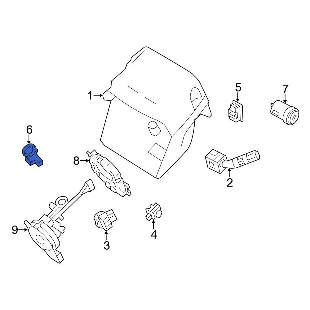 Ford OE 8G1Z15607A Ignition Immobilizer Module