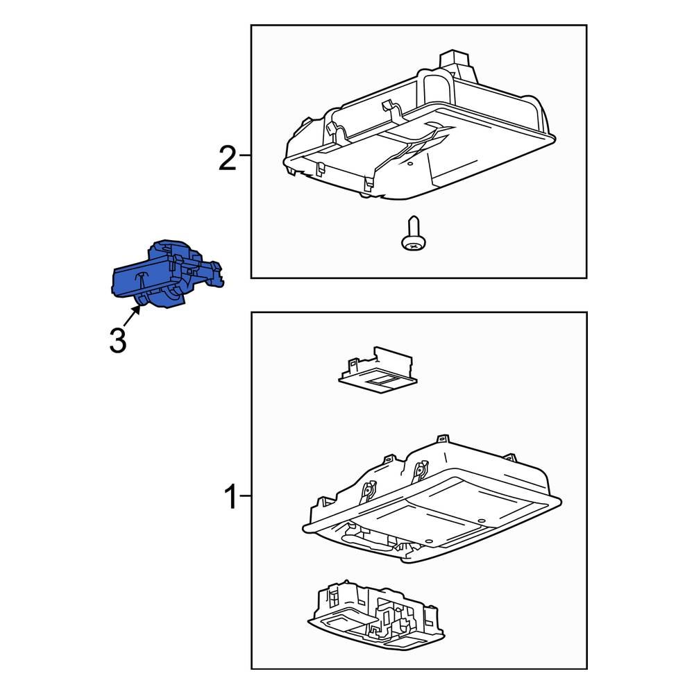 Ford OE 9L3Z15B691BA Sunroof Switch