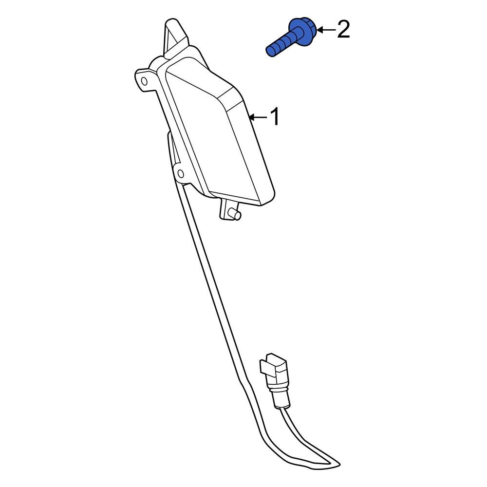 Ford OE W506943S450 Side Marker Light Screw