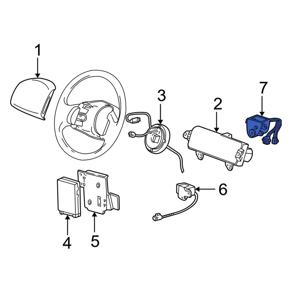 Ford OE XL3Z14B268AA Passenger Air Bag Disable Switch