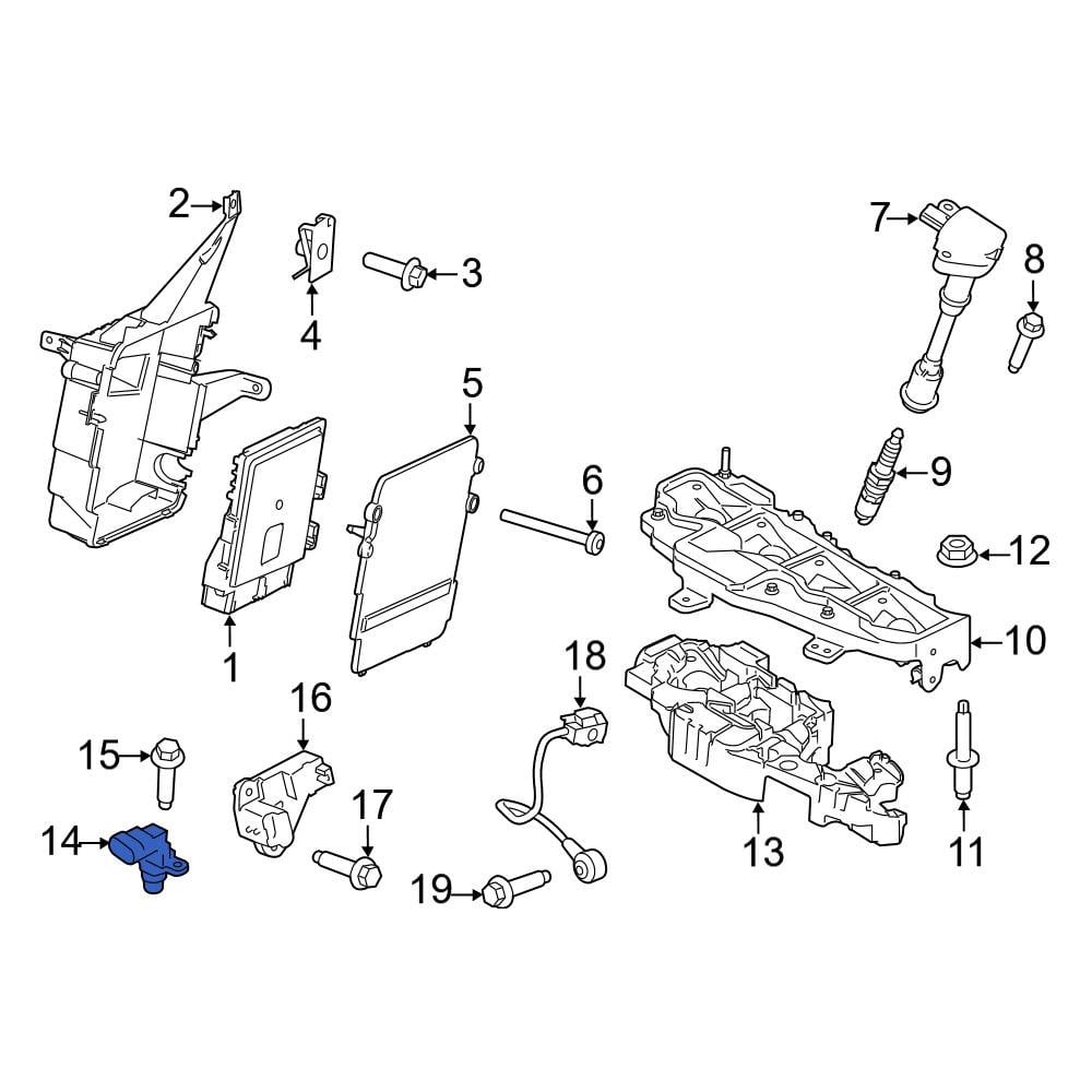 Camshaft Position Sensor For Ford Escape, Fiesta, Fusion, Transit Connect (2013-2020) - Replaces BM5Z6B288A