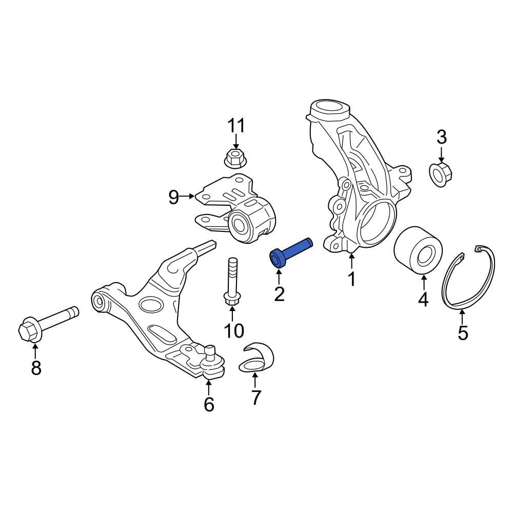 Ford OE W707209S442 Steering Knuckle Bolt